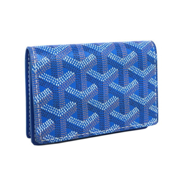 Goyard Case Business Pass Blue APM - Picture 1 of 3